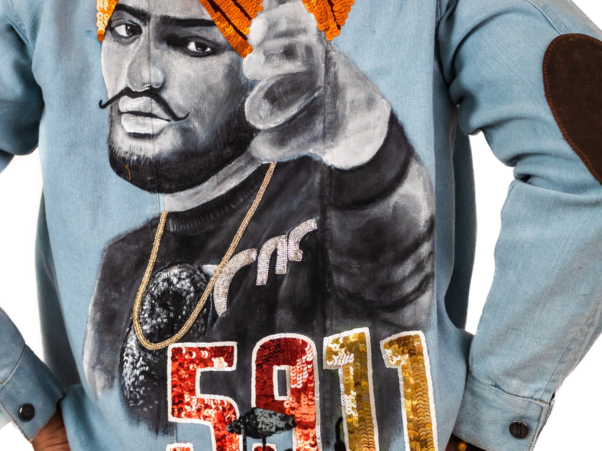 5911 Sidhu Moose Wala 'Signed to God' Jacket