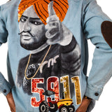 5911 Sidhu Moose Wala 'Signed to God' Jacket