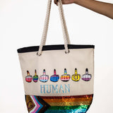 Pride Limited Edition 'We Are Human' Cotton Canvas Bag