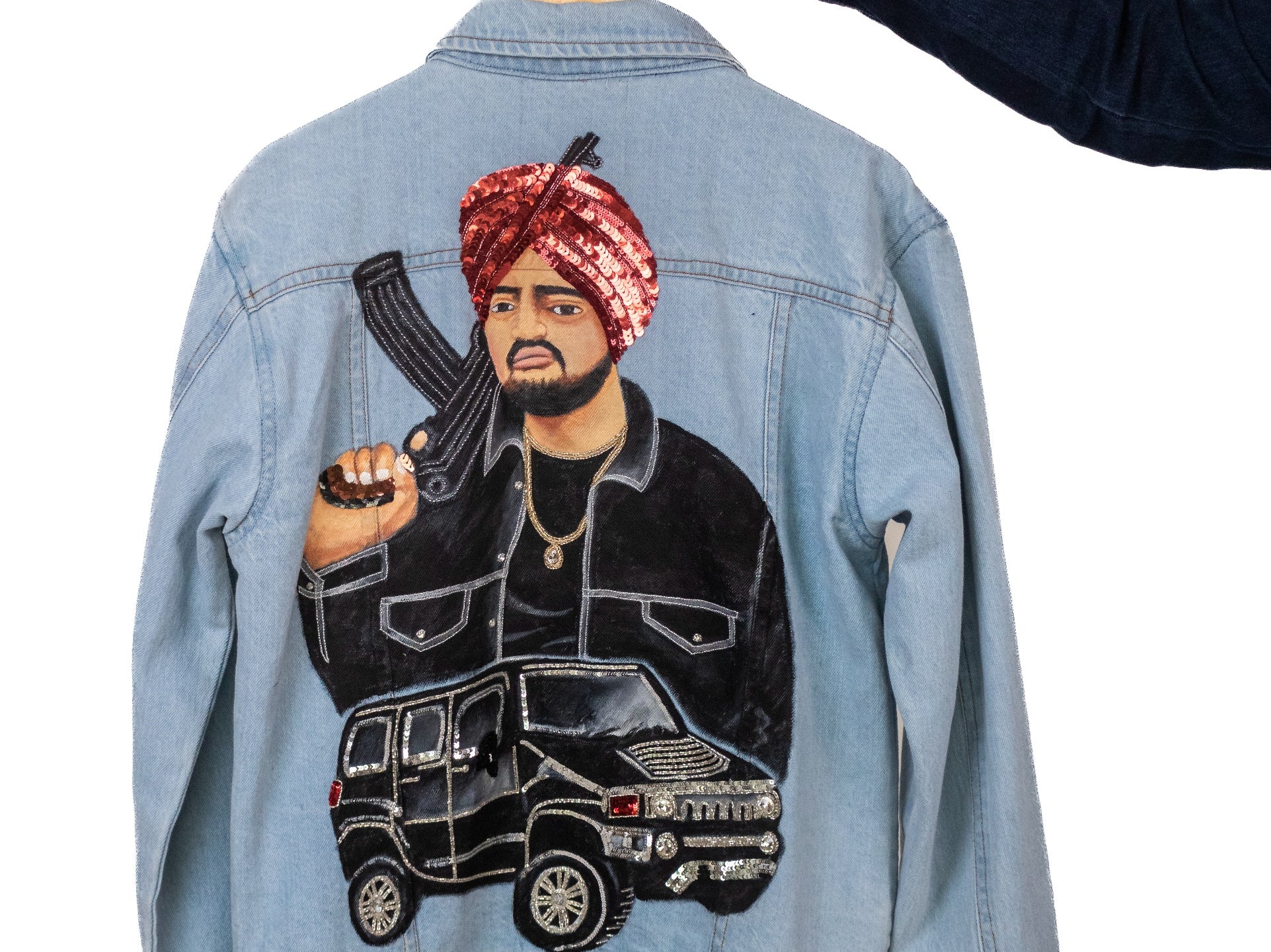 5911 Sidhu Moose Wala 'Fuck Em All' Jacket