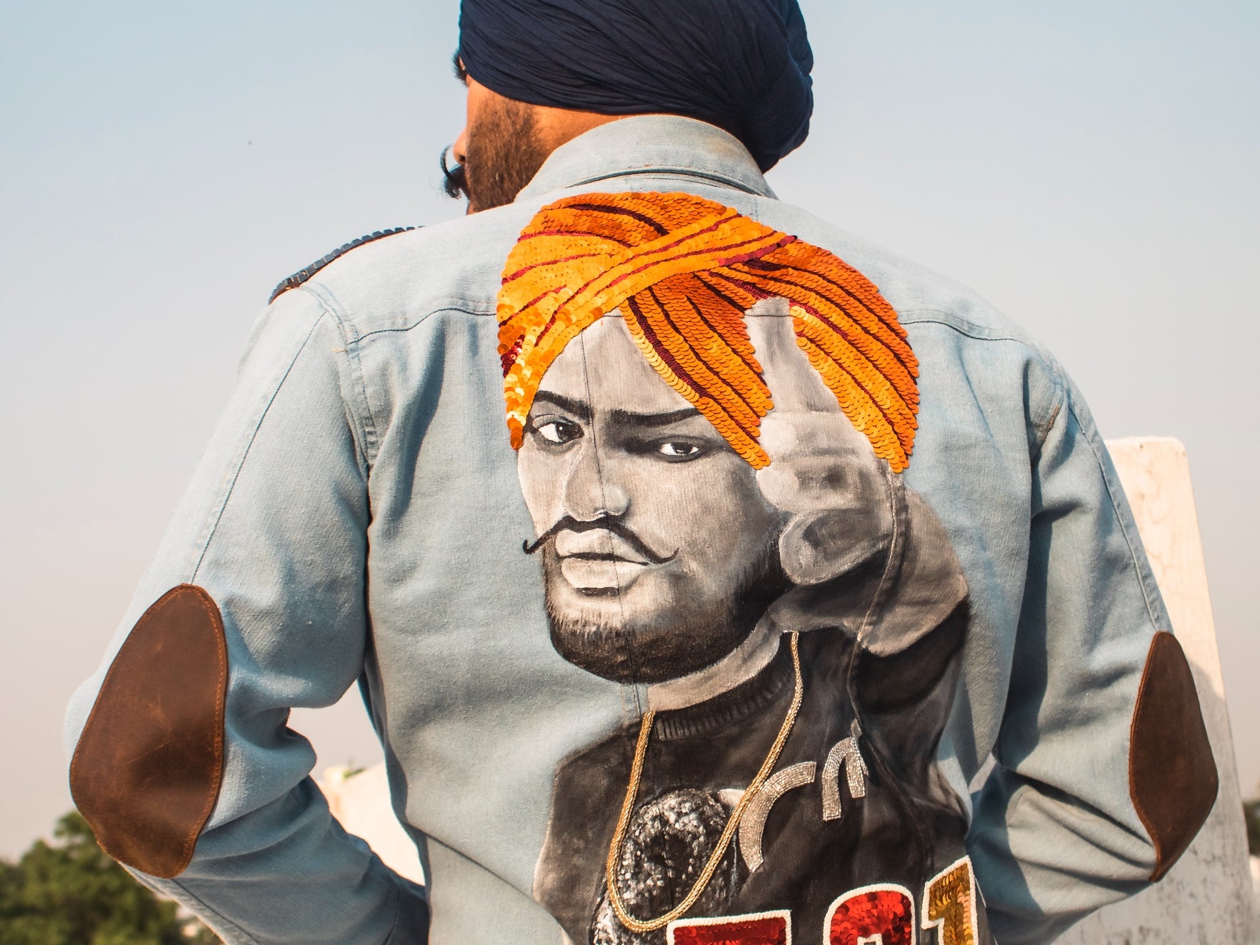 5911 Sidhu Moose Wala 'Signed to God' Jacket