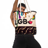 Pride Limited Edition 'Spill the Tea' Cotton Canvas Bag